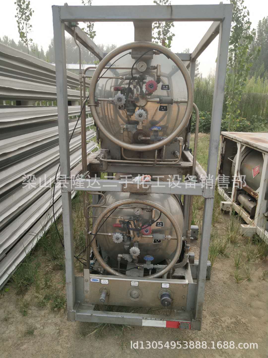 Производитель обрабатывает б/У дева, старые дева 80 литров для кислорода