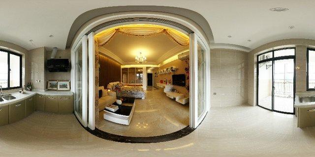 Создание 720-градусного 3D-видео, панорамный просмотр, умное сообщество для будущего, новый дом в любое время и в любом месте
