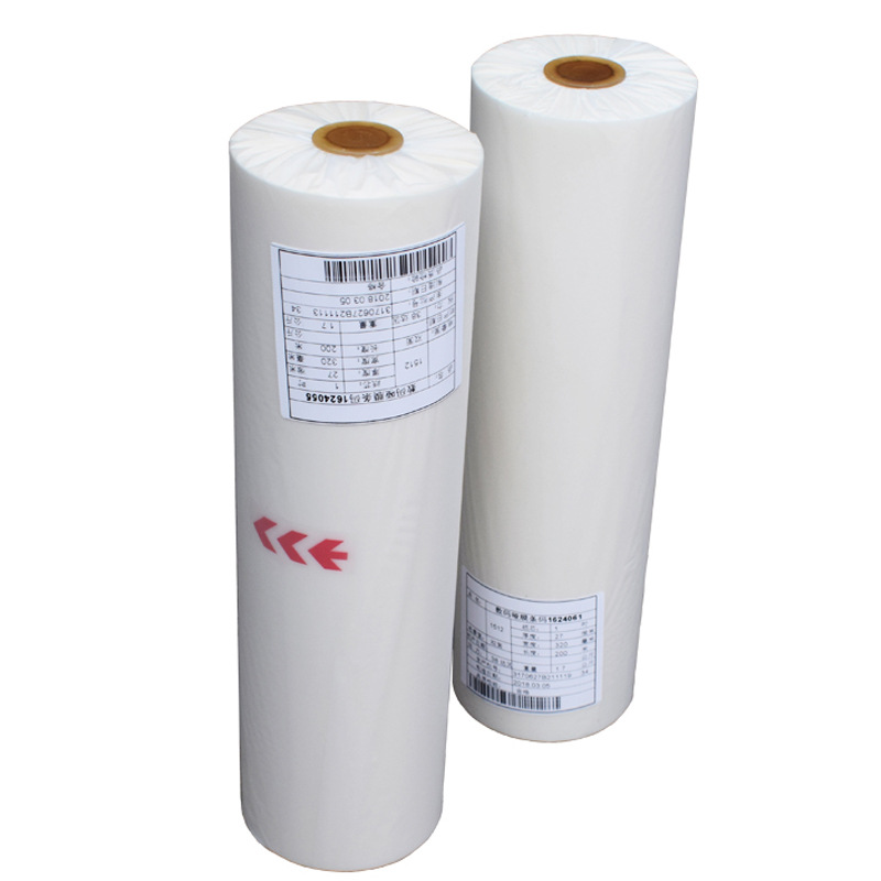 Qi YAn BOPP ThermAl LAminAting Film Bright Film Photo A3 Advertising Pre-coAted A4 Film LAminAting MAchine MAtte Film A3 ThermAl LAminAting