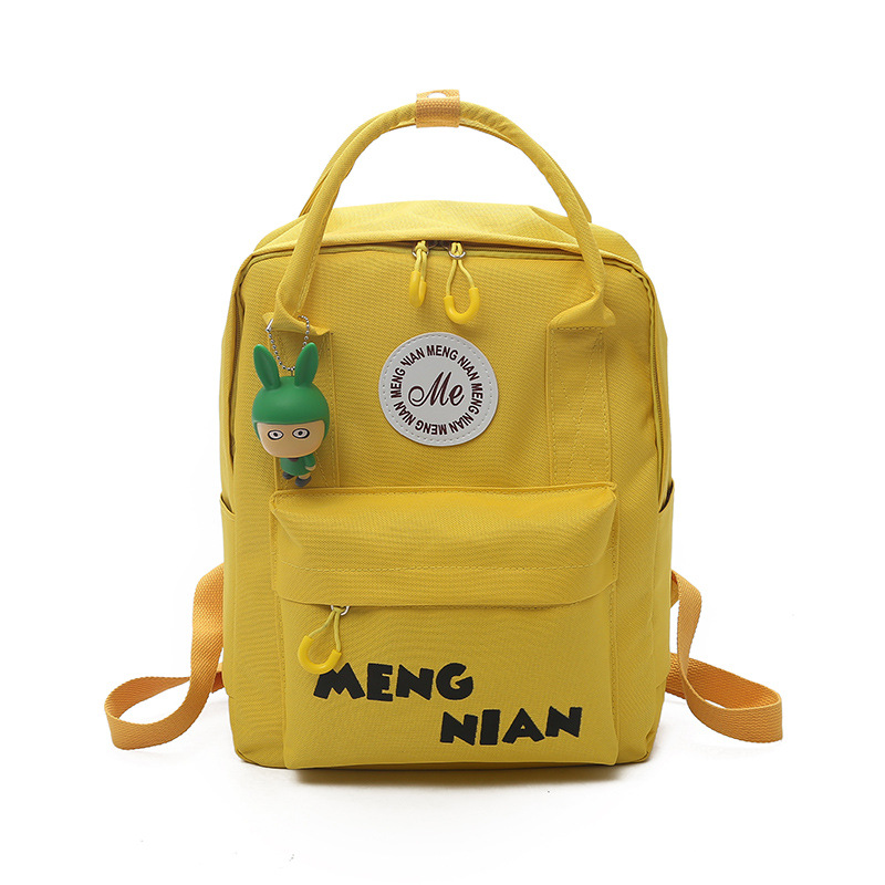 Custom bag printing logo kindergarten Primary School students counseling training class advertising backpack printing custom shoulder bag tide