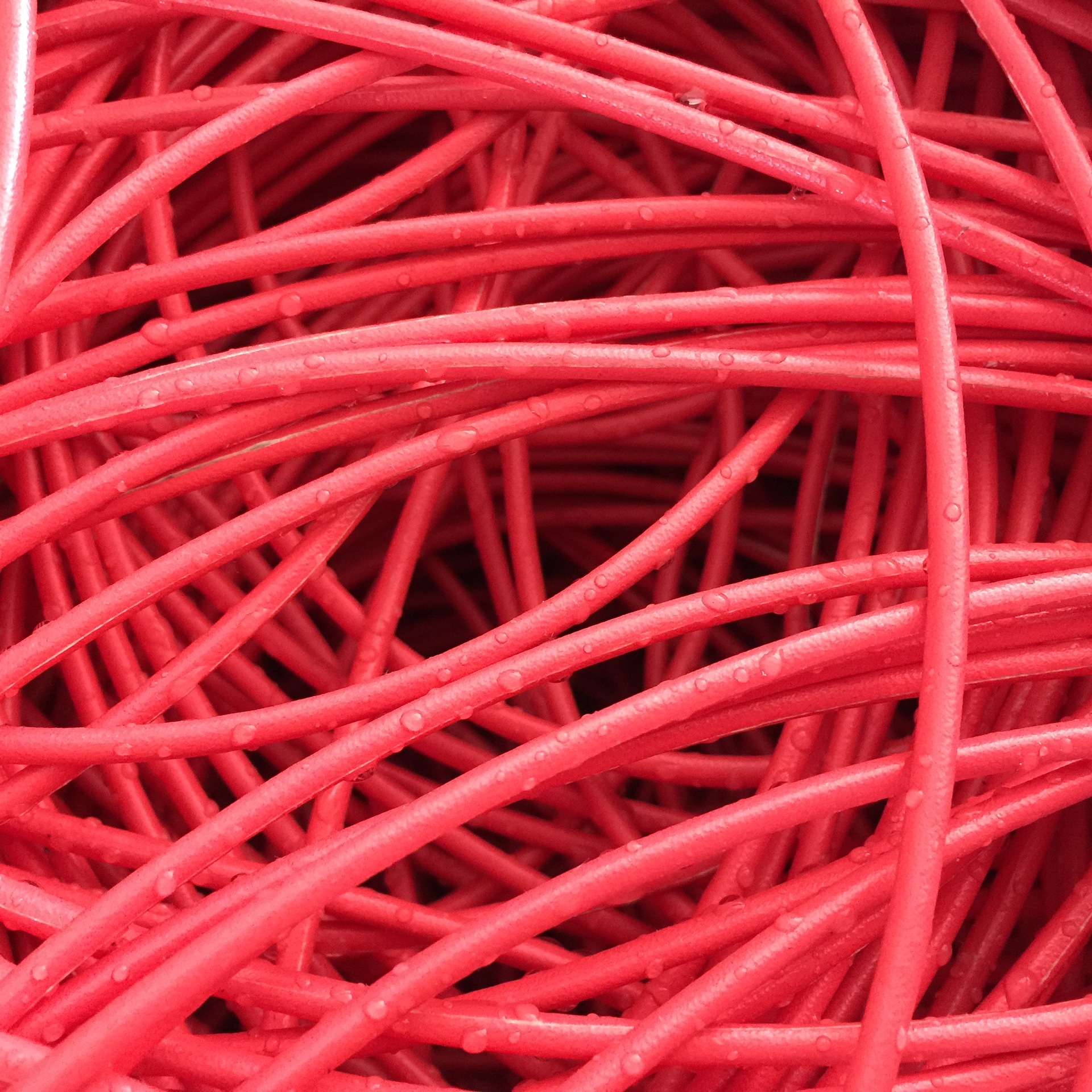 3mm Round Bar Explosion-Proof Round Bar Pu Leather Rope Core-Covered Round Rope Color Can Be Customized