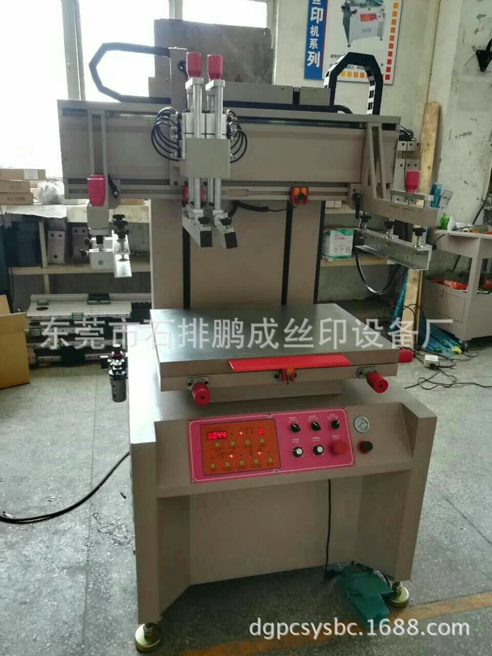 Прямые продажи завода, малый полус автоматический экранный принтер, оборудование для печати на знаках