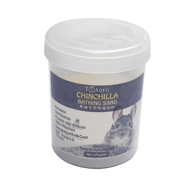 Factory wholesale anti-flea anti-lice deodorant Totoro special bath bath sand Totoro anti-hair removal bath sand processing customization