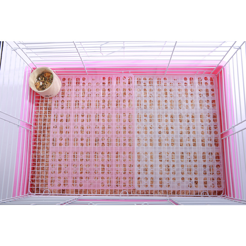 250 Free Mail Rabbit Foot Pad Anti-Bite Rabbit Cage Cushion Board Guinea Pigs Anti-Bite Feces Leakage Foot Pad Plastic Mesh