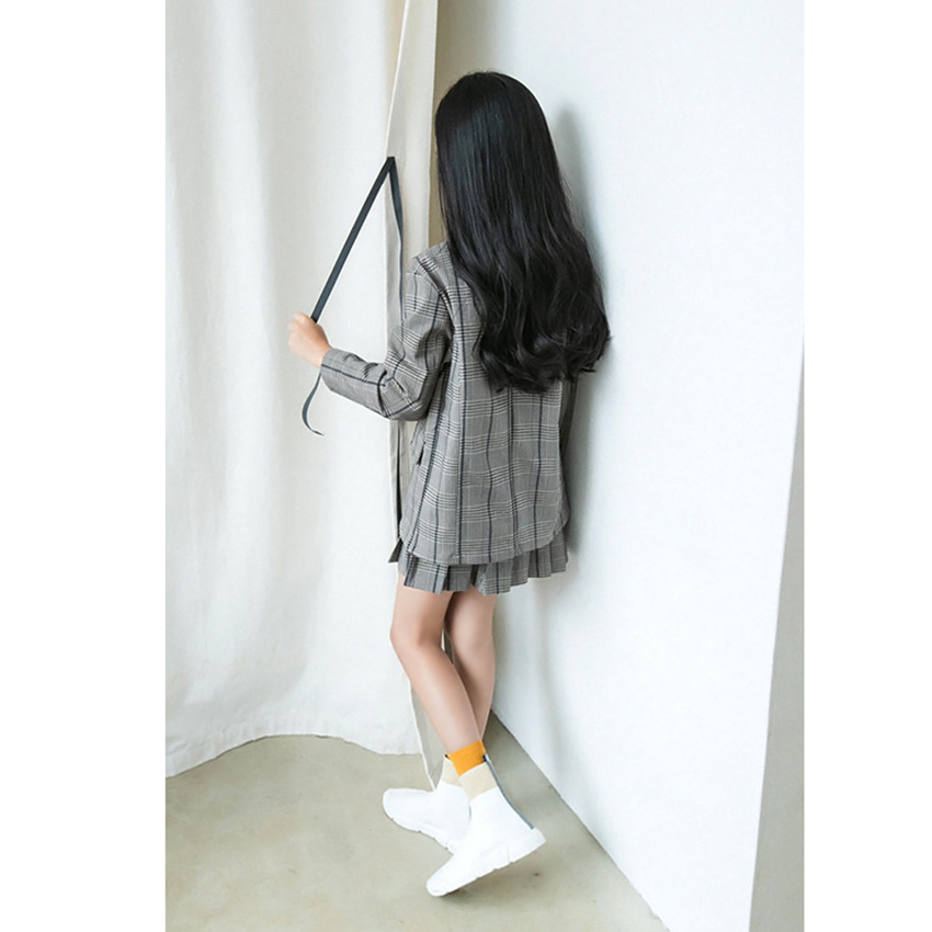 British Plaid Plaid Suit, Preppy Style School Uniform, Garden Uniform, Guangdong Clothing Factory Sample High-End Processing and Customization