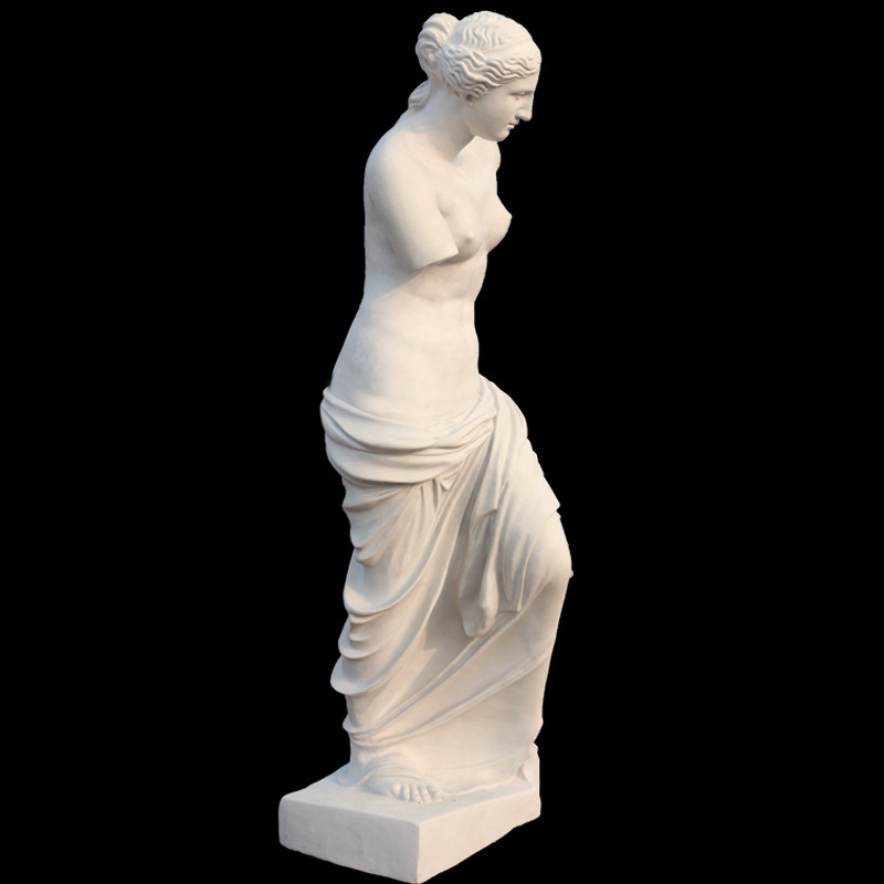Large plaster statue 1.2 m large Venus whole body plaster statue Venus sculpture decoration full body statue