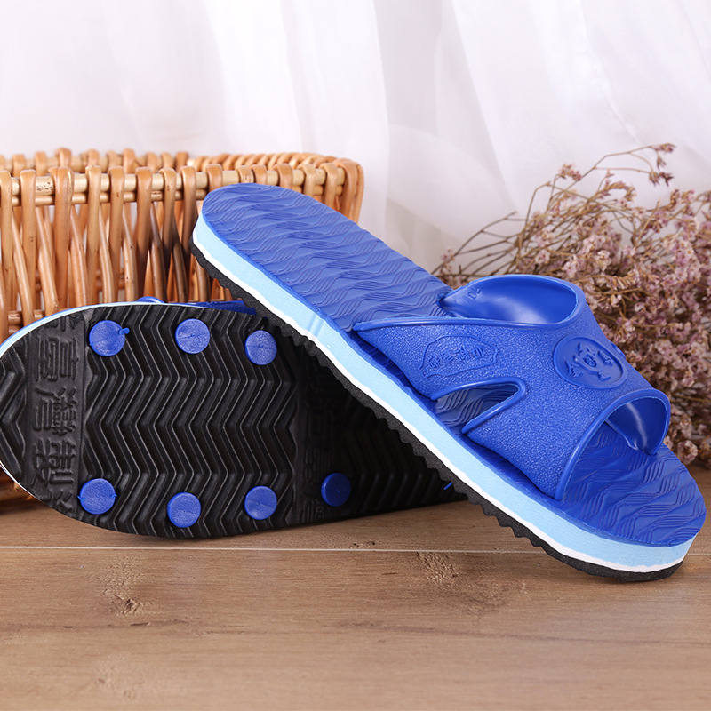 Taiwan Golden Horse Meimei Home Indoor Slippers Men and Women Bathroom Foot Massage Slippers