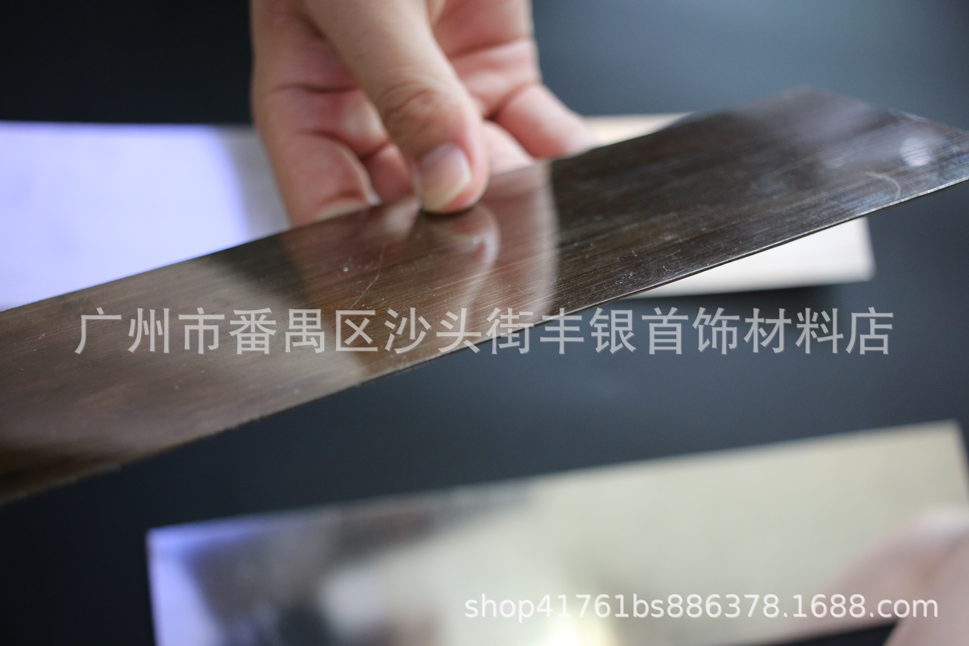 925 Sterling Silver Thick and Thin Silver Plate Silver Sheet Stamping Hydraulic Laser Jewelry Factory Special Sand-Free High Density DIY