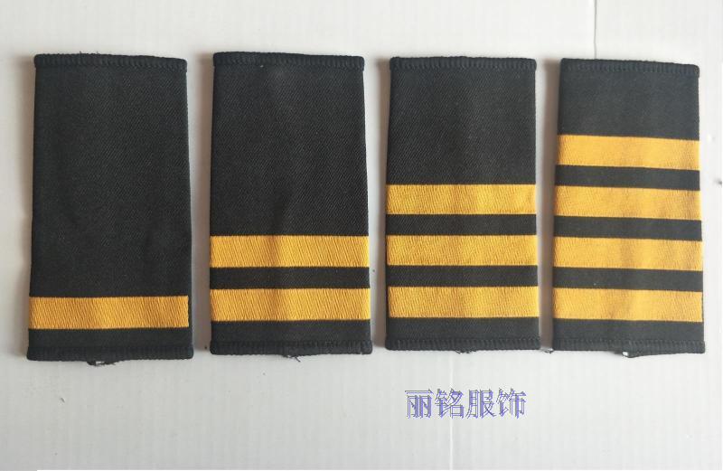 India Silk Air Pilot Performance Pilot Uniform Ordinary Weaving Mark Captain Pilot's epaulettes