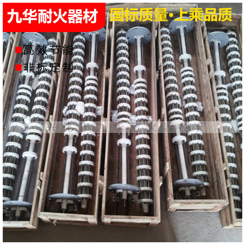 Специальная керамическая радиационная трубка для промышленных печей, высокотемпературная обработка, нагревательная трубка, трубка из карбида кремния, устойчивая к коррозии сульфидов