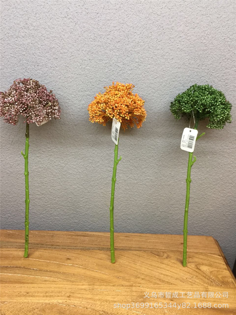 Artificial vegetable flower fruit flower fruit soft glue rice fruit small Berry hydrangea fruit soft decoration design decoration floral art