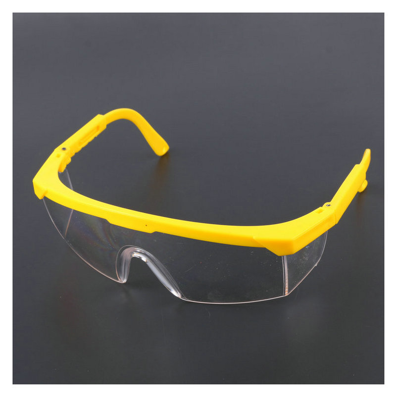 Sports goggles Labor protection goggles Elephant color frame Retractable leg goggles Impact protection goggles