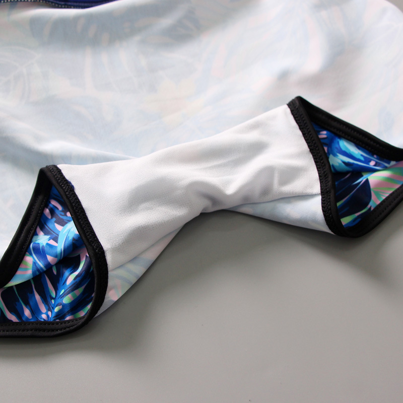 Children's Swimwear Split Girls' Long-sleeved Trousers Sun-proof Quick-drying Baby Women's Belly-covering Slimming Parent-child Suit