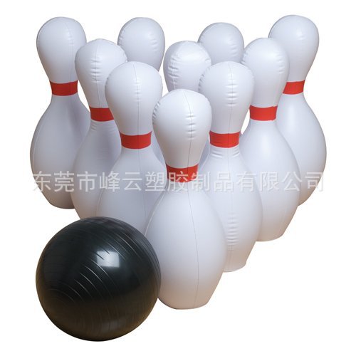 Factory Direct Inflatable Bowling Game Set Pvc Toy Ball Kidsren's Game Set Bowling
