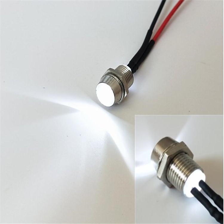Hole 8mm small power signal lamp indicator light 5MM lamp bead led diode Luminous Lamp 110V 220V