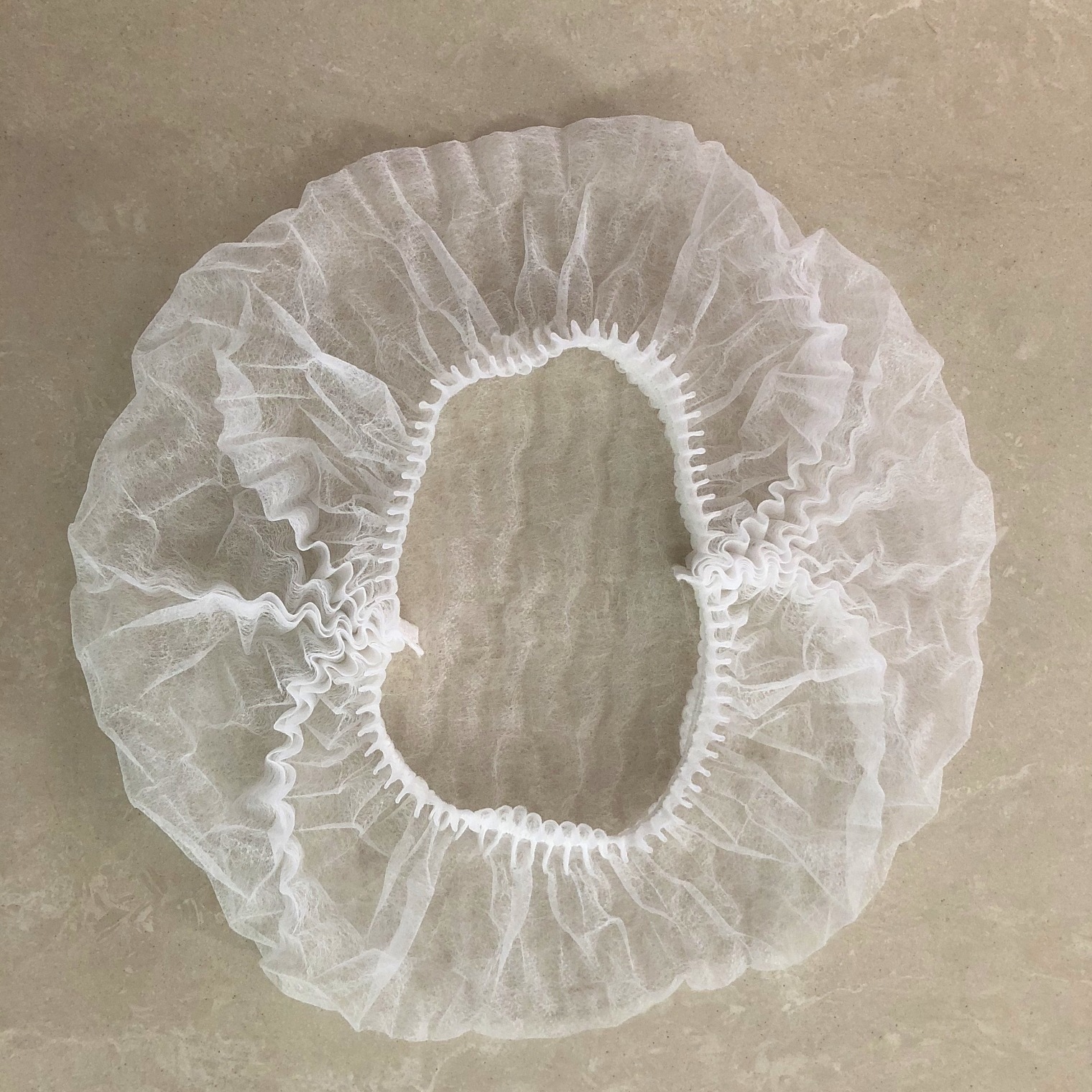 Factory direct non-woven strip cap mushroom cap disposable round cap multicolor optional wholesale