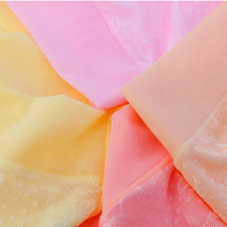 Factory wholesale pregnant women's low waist underwear 4 pack soft silky easy to wash stretch cotton solid color printing