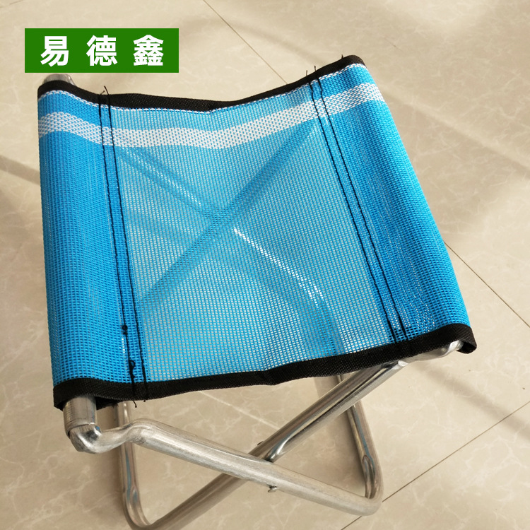 Portable Simple Small Stool Wholesale Metal Fishing Outdoor Folding Stool for Queuing Hardware Stool