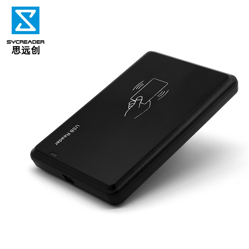 Factory wholesale New IC card access control card reader driver-free supermarket membership card issuer 13.56m card reader