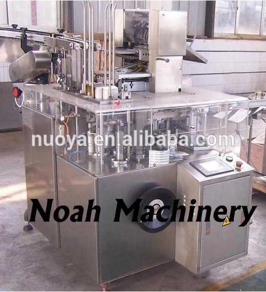 Supply Zh60 Automatic Boxer Aluminum Plastic Blister Medicine Version Injection Ointment Type Flake Items Box Packing Machine