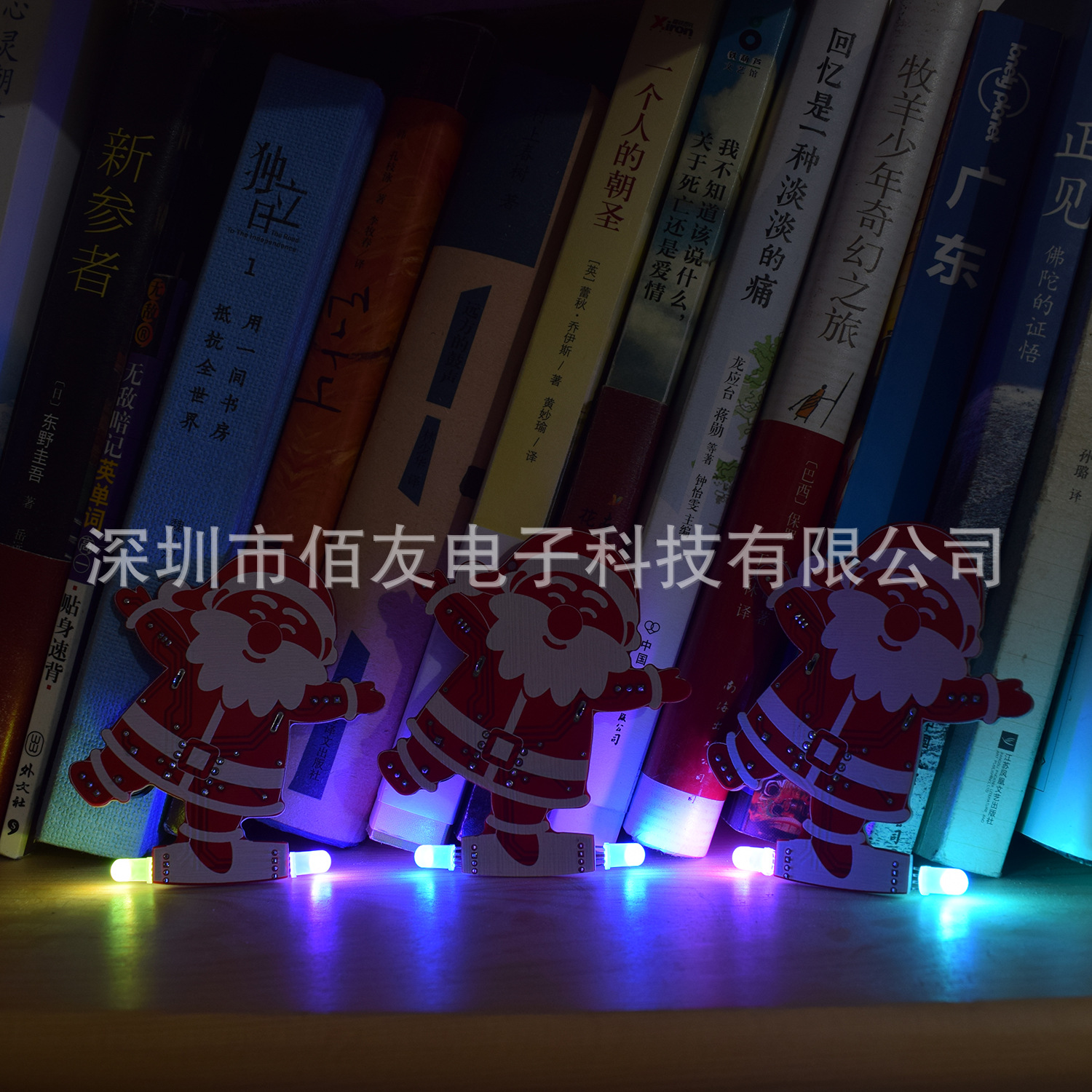 DIY Santa Claus Christmas tree decoration pendant Music Kit