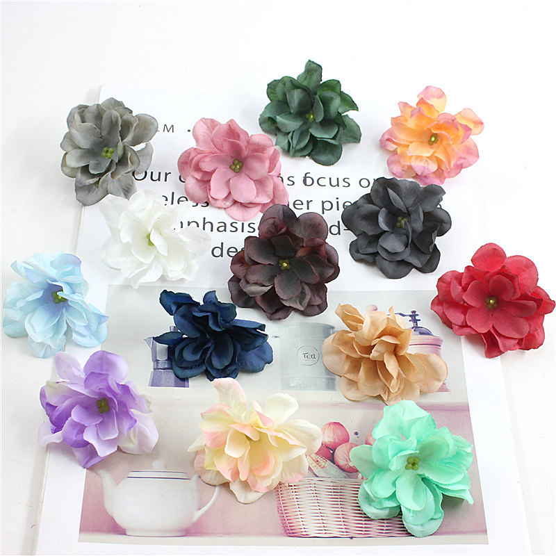 Сумасшедшие аксессуары DIY для свадьбы 2017 года, шелковая цветочная диадема, декоративные цветы для обуви, маленькие многоцветные цветы, имитация орхидеи Милана