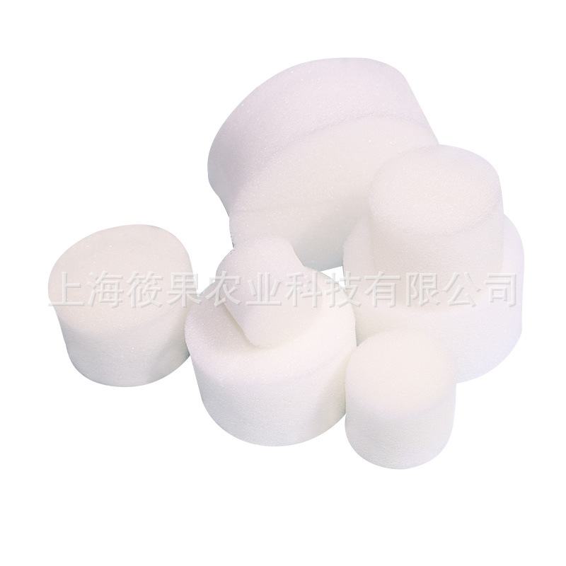 No. 25 Greenhouse Soilless Cultivation Equipment Vegetable Hydroponic Planting Sponge Balcony Vegetable Planting Cotton Sponge Green Plant