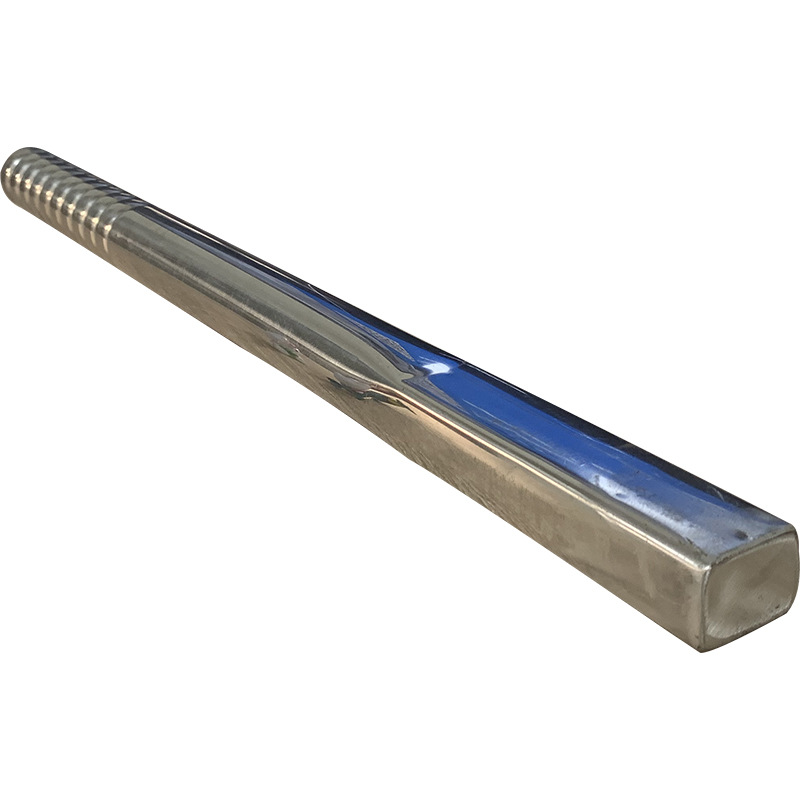 Flat magnetic bar. Strong magnet bar, iron absorber, magnet bar.