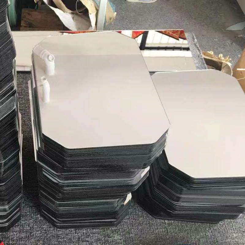 Wholesale square coated glass mirror lenses various shapes makeup mirror small mirror lenses