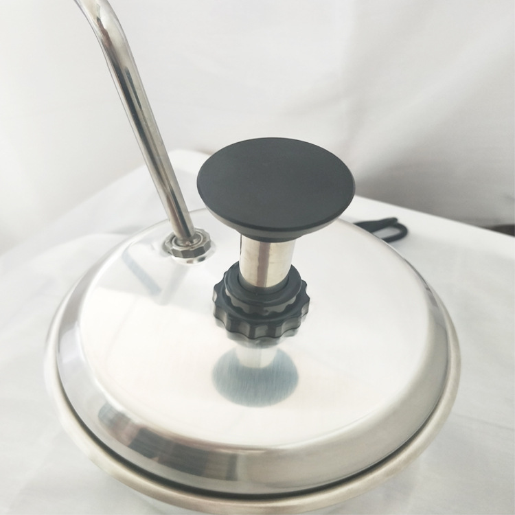cheese dispensing dispenser stainless steel square butter chocolate dispenser electric hot sauce pump cheese machine