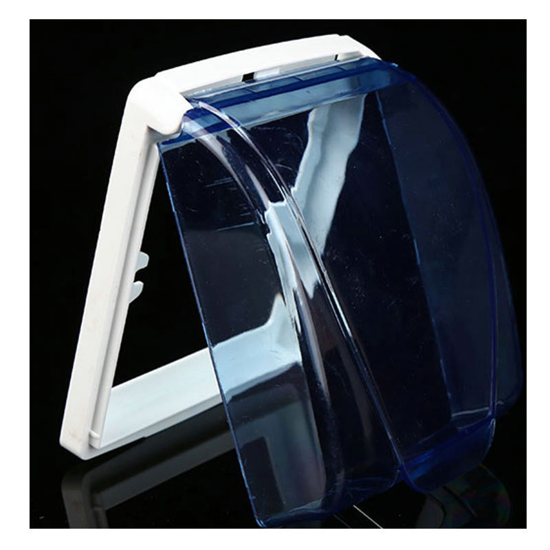Spot wholesale New Generation TNC anti-splash box transparent switch cover Bathroom Kitchen bathroom home anti-splash box