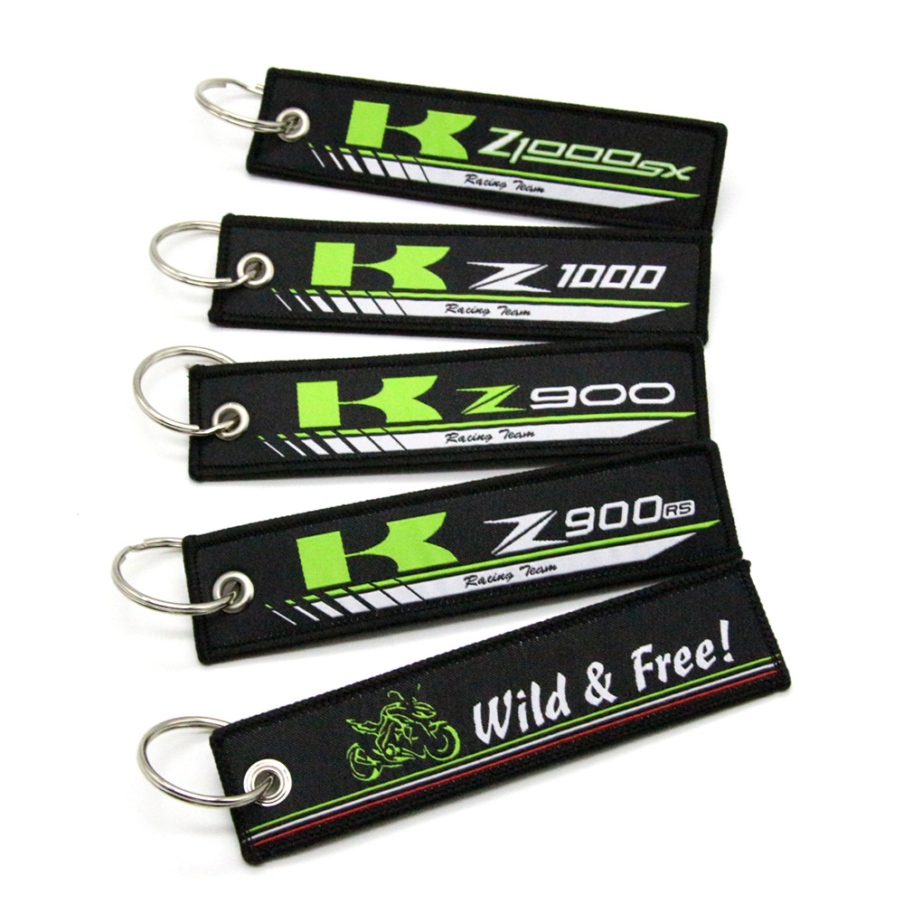 Брелок с индивидуальным дизайном для мотоцикла Kawasaki, универсальный подарок