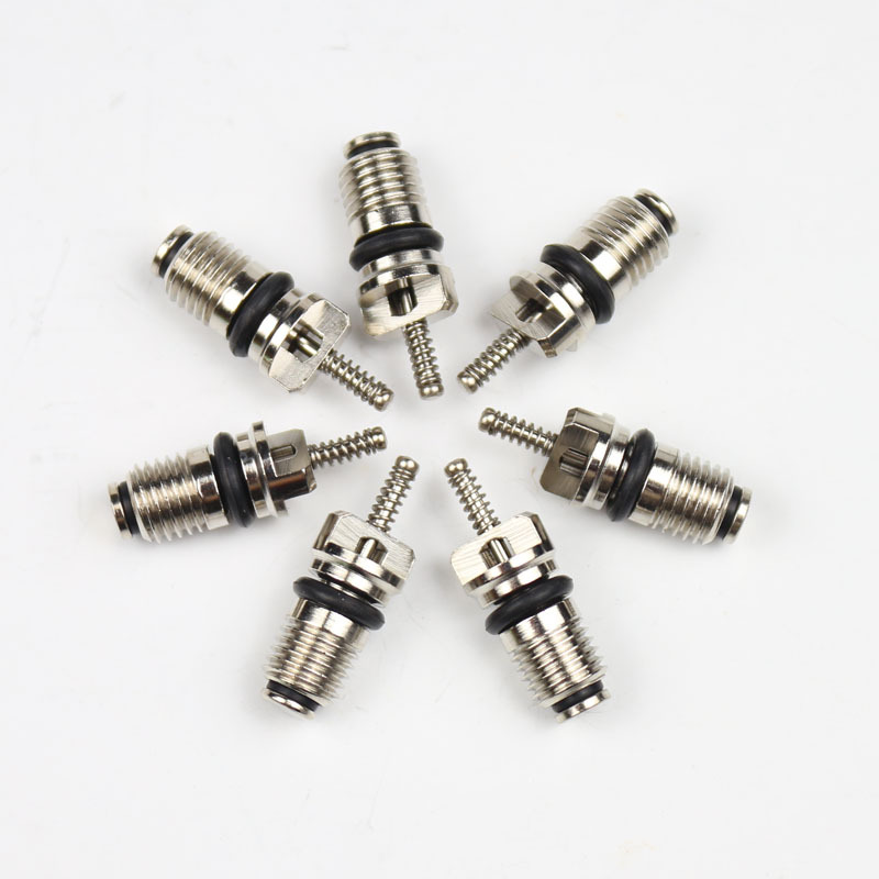 Клапан для заправки кондиционера автомобиля R134a, быстроразъемный клапан, насадка для заправки