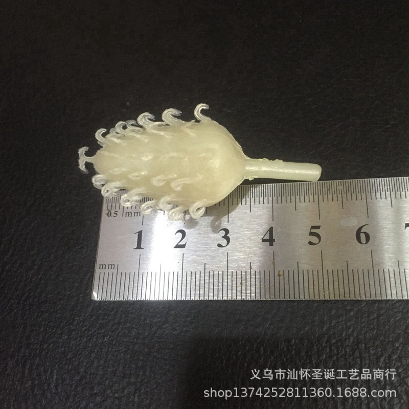 Simulated Flower Artificial Plant White Plastic Magnolia Fruit Magnolia Core Christmas Plant Gold Powder Flower Plastic Accessories