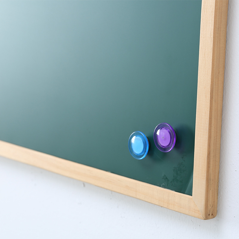 Shanghai Manufacturer Wooden Frame Hanging Magnetic Chalkboard Menu Board Community Education Training Home Use Message Green Board