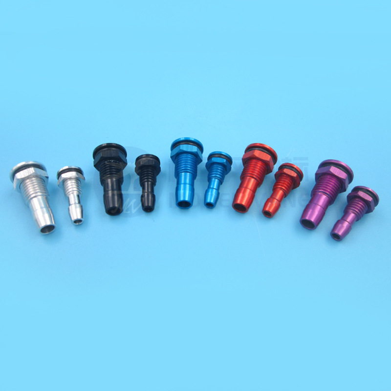 Electric ship methanol ship gasoline ship M6 M8 aluminum alloy outlet nozzle drain nozzle model ship water-cooled outlet