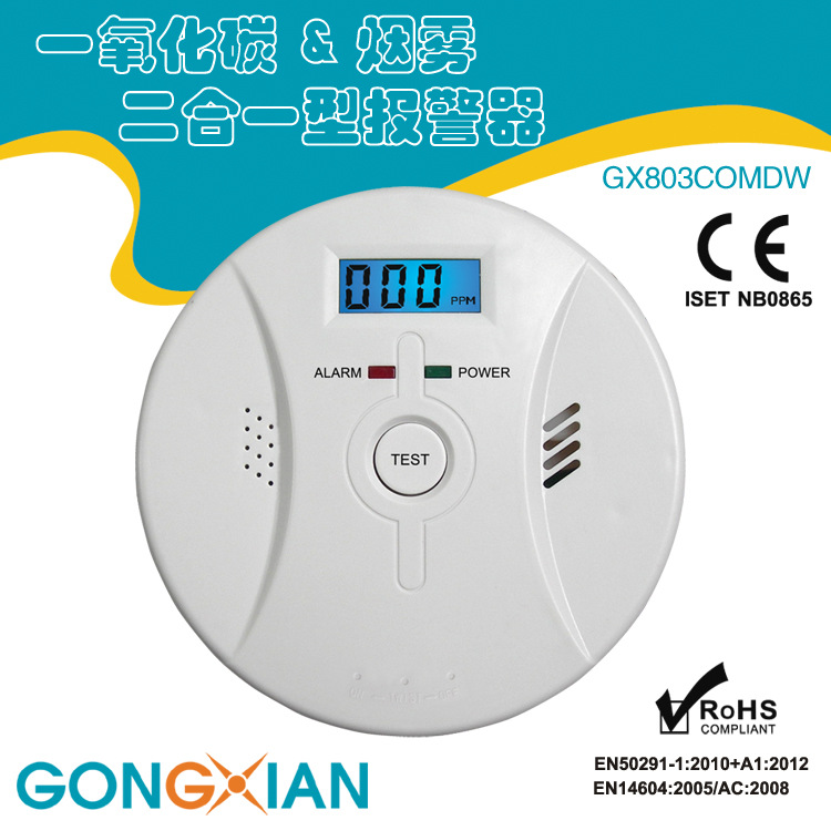 Smoke & Carbon Monoxide COmposite Alarm CO & Smoke COmposite Alarm CO Alarm