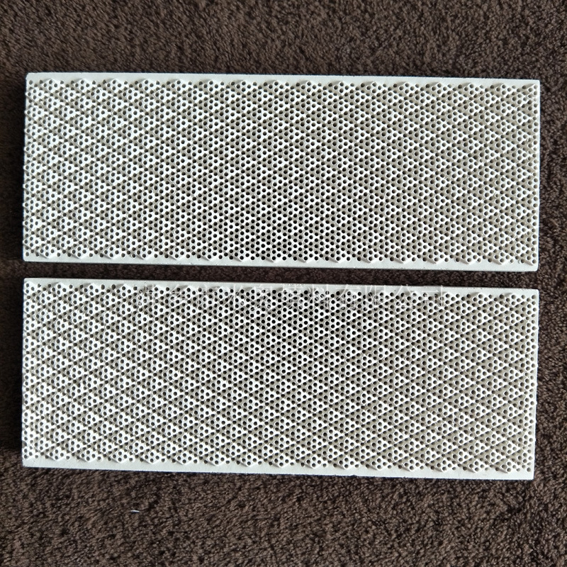 Burner Stove Head Accessories Infrared Burning Plate Infrared Honeycomb Ceramic Plate 164x64x13mm