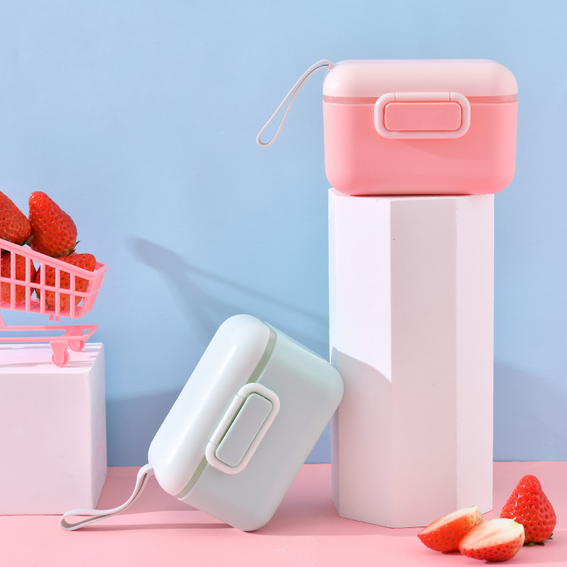 Новая портативная коробка для молочной смеси, вместительная, оптовая продажа