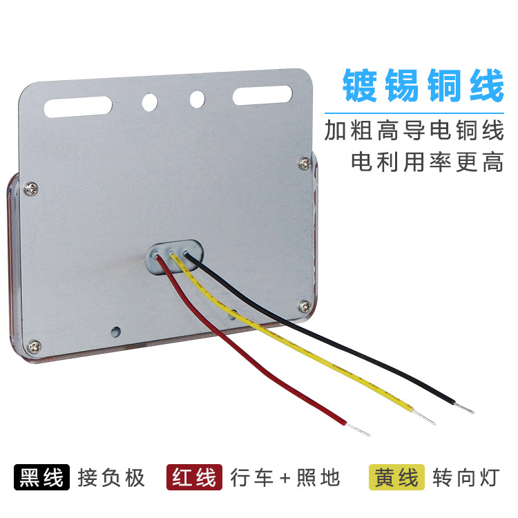 24V Super Bright Cob Truck Truck 9D Side Light Illuminated Ground Waterproof Trailer Side Light Steering Width Passenger Car Trailer Waist Light