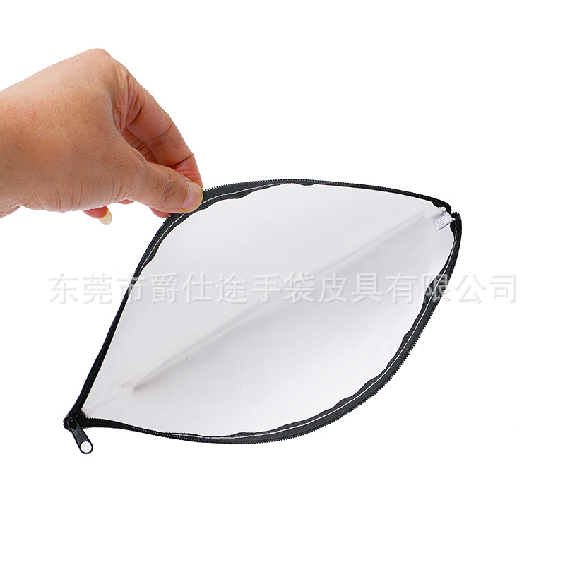 Korean Style Versatile Pe Woven Clutch Bag, White Environmentally Friendly Woven Zipper Bag, Waterproof Pe Woven Storage Bag