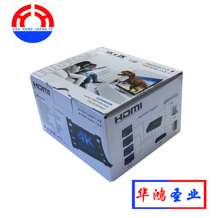 Factory Direct hdmi distributor 1 in 2 out switcher 1 minute 2 in 2 out HDMI splitter 1 minute 2 k