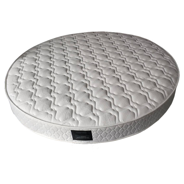 Round Mattress Folding Round Mattress Double Simmons Super Soft Spring Latex Mat Hotel 2M 2.2m