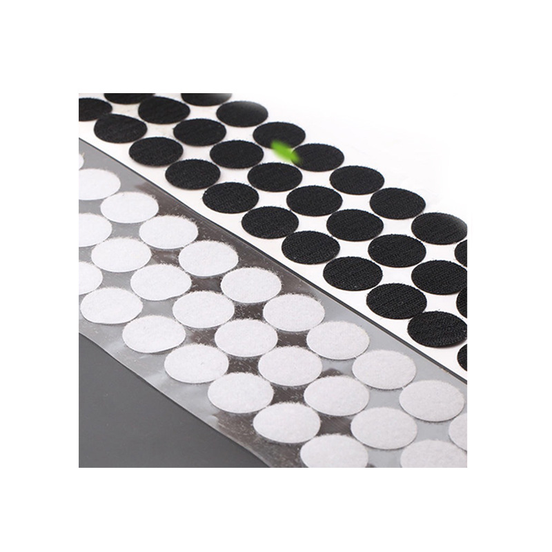 Round Non-slip Bed Sheet Fixing Sticker Seamless Adhesive Velcro with Double-sided Dot Adhesive Velcro