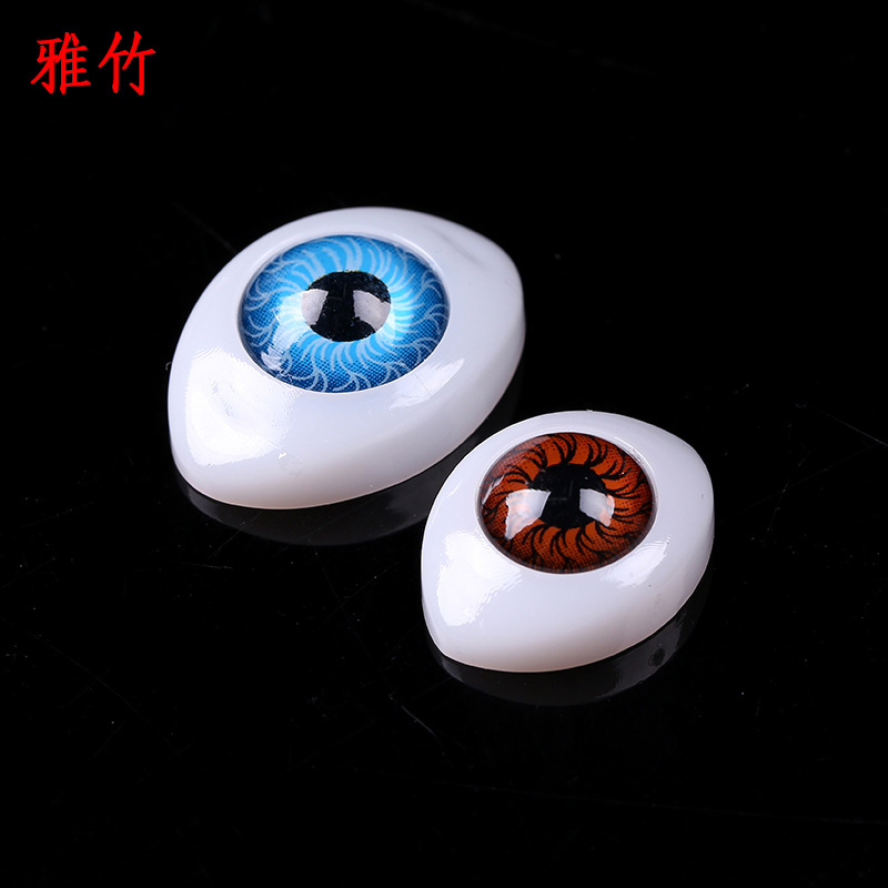 Environmentally Friendly DIY Doll Artificial Big Eyeballs Toy Accessories Doll Animal Big Eyes 3D Clay Doll Eyes Plastic Eyeballs