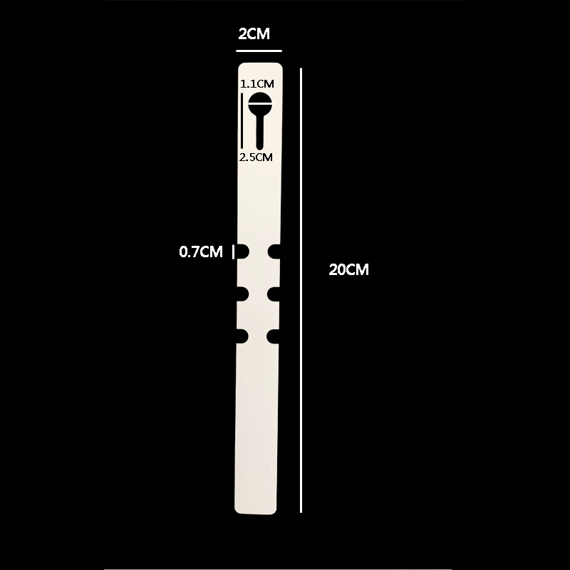 Plant Label Gardening Label Flower Plastic Ring Cover Label Waterproof Marker Plastic Marker