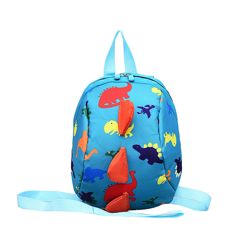 Schoolbag Children's Schoolbag Dinosaur Cartoon Kindergarten Backpack Korean-style Cute Baby Anti-loss Book Backpack