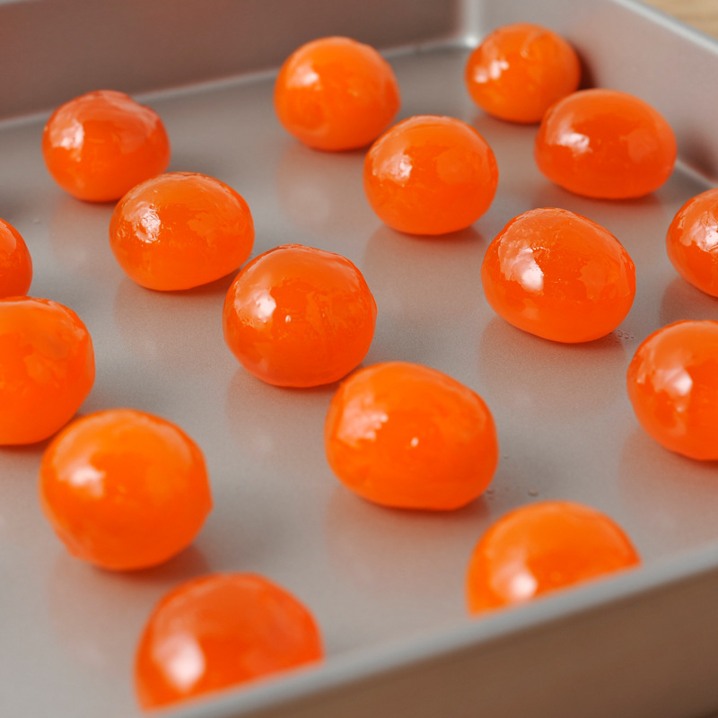 Jinqixiang medium 12-piece salted duck egg yellow egg yolk crisp moon cake egg yolk salted egg yolk factory wholesale