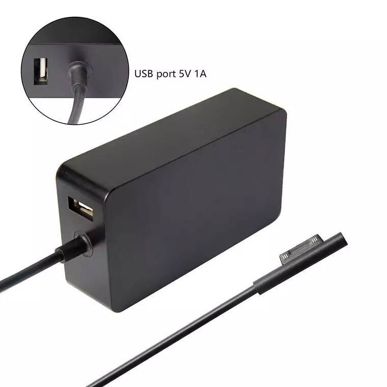 Applicable to Microsoft Surface Pro5 44W 15V2.58A power adapter 65W tablet charger