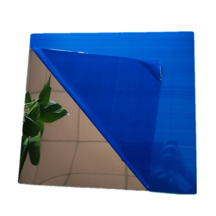 Supply PET soft mirror single double-sided film PET mirror one side adhesive one side film non-broken PET lens